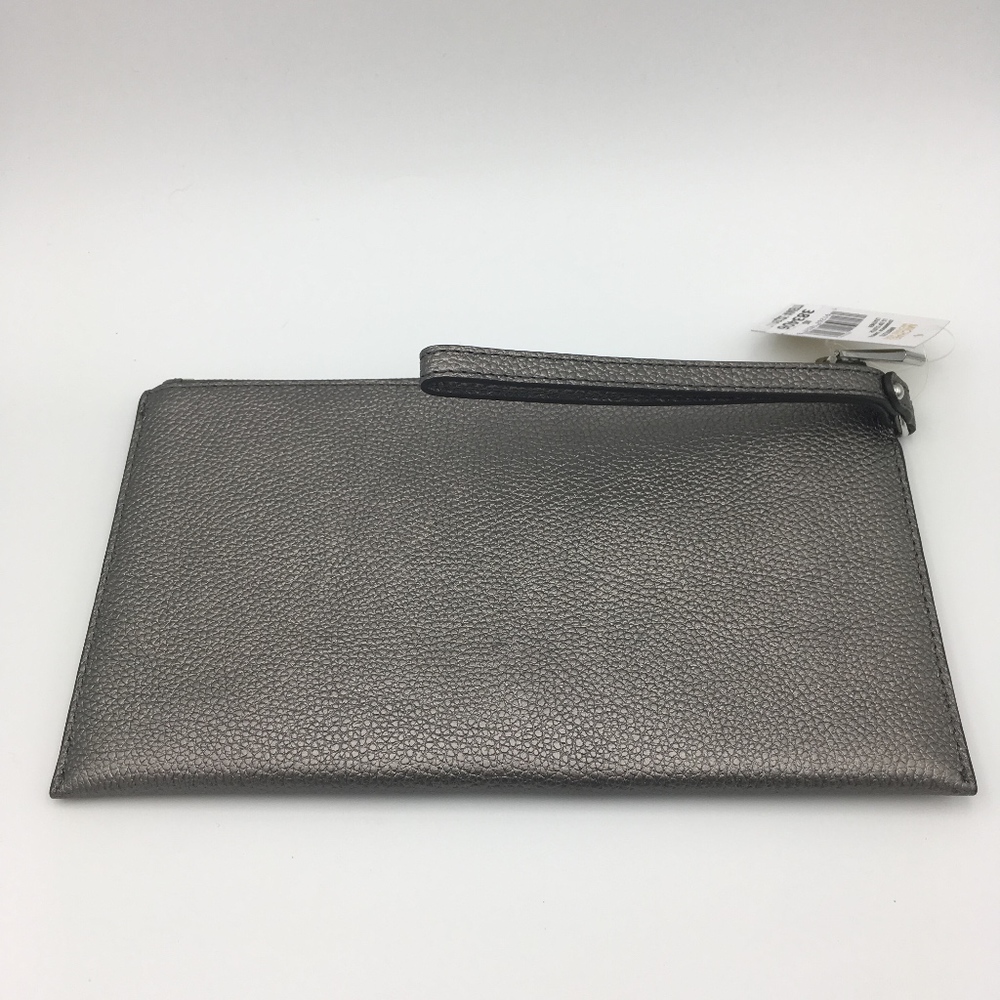 Michael Kors Wristlet Large Zip Leather Clutch - Picture 2 of 5
